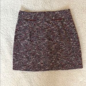 Loft Tweed Shift Skirt Size 10
